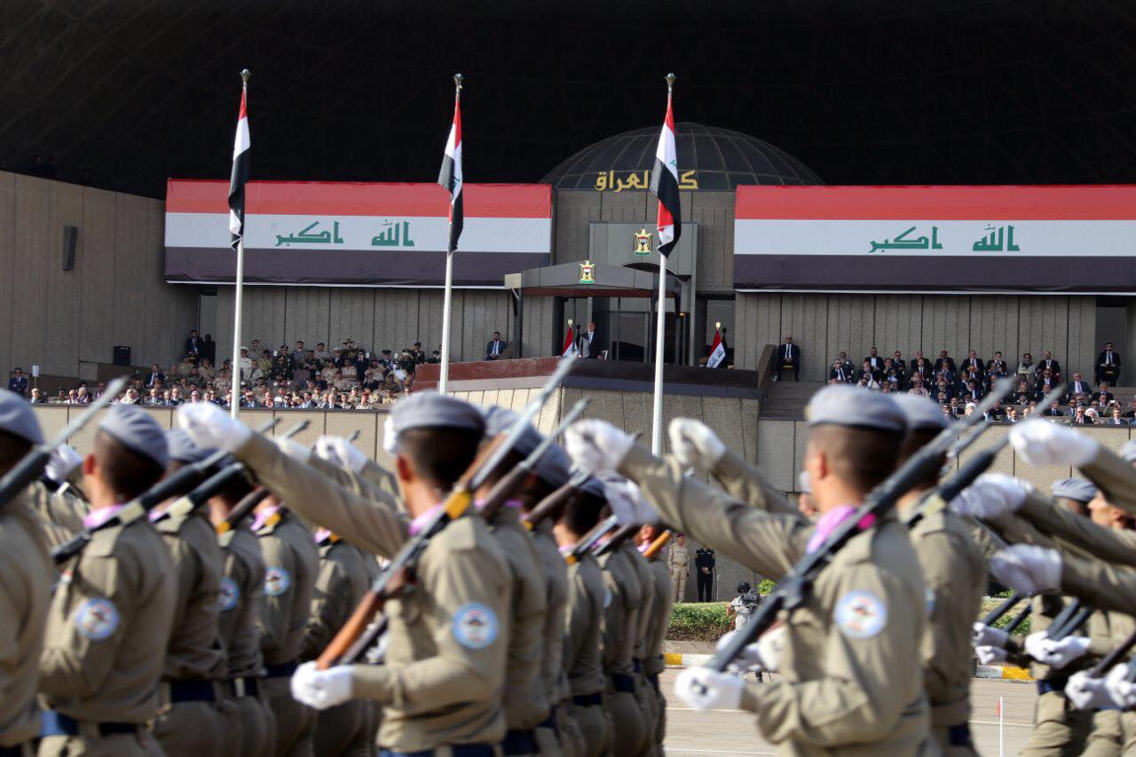 Iraq celebrates victory over the Islamic State (IS)  with a military parade in Baghdad, July 15, 2017. (Photo: Iraqi Prime Minister’s Press Office)